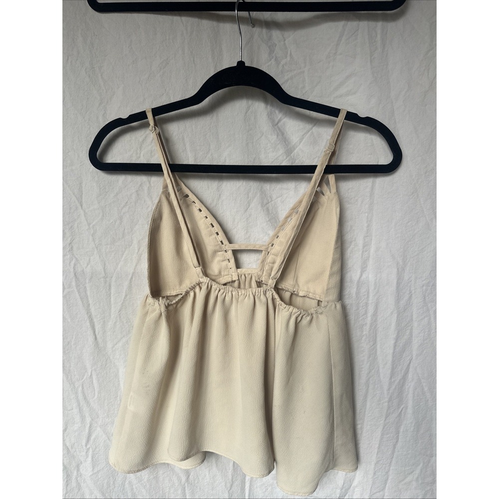 WOMENS MILLAU NUDE CUTOUT DESIGN COUNTOUR BUST ADJUSTABLE TANK TOP SIZE SMALL - Picture 4 of 4
